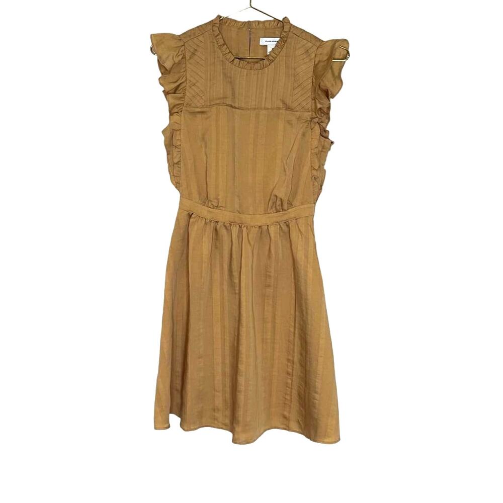 Club Monaco Ruffle Cap Sleeve Dress XS